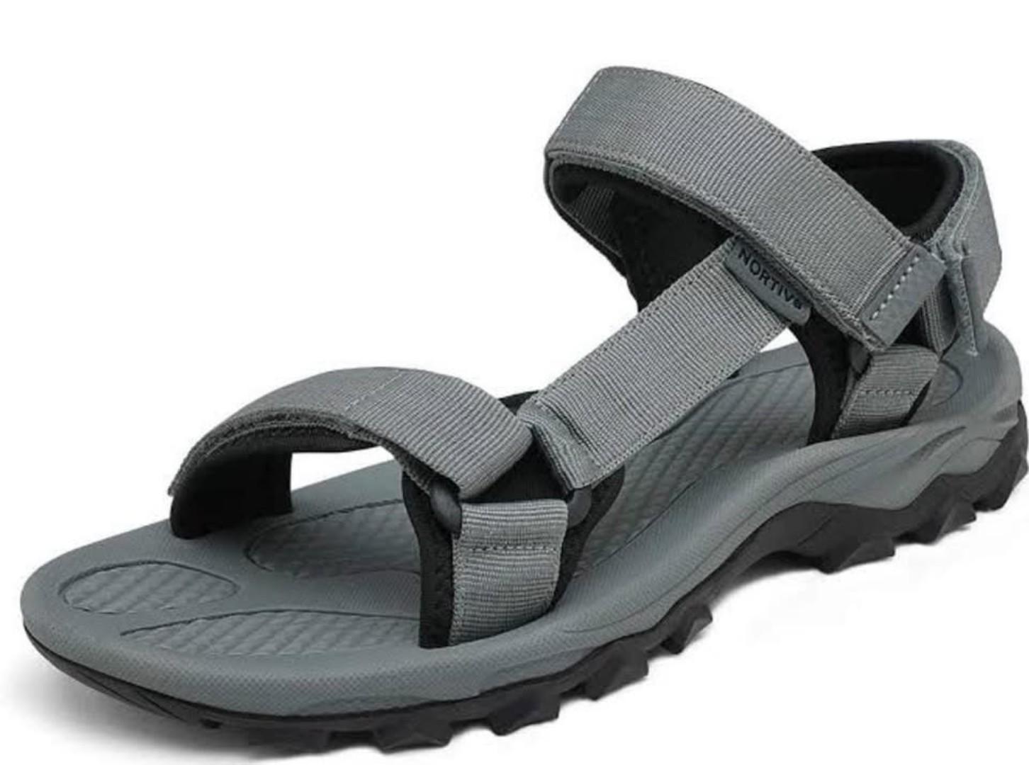 ORIGINAL GREY OPEN SHOES FOR MEN VERY COMFORTABLE AND DURABLE. (BEST SHOP FOR SLIP ONS, SLIPERS, SLIDES & OPEN SHOES)
