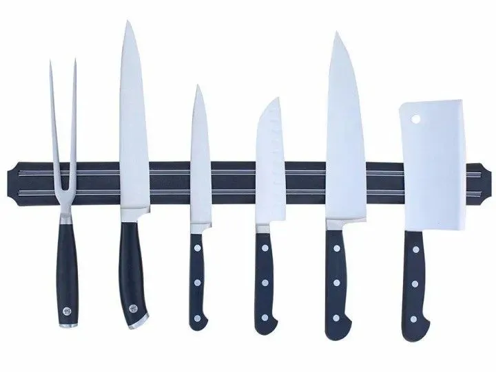 🔥🔥 Kitchen Magnet Knife Holder Knife Rack Organizer, Declutter utensils organizer, Knife magnetic holder, steel declutter magnetic rack, magnetic organizer Wall Mount