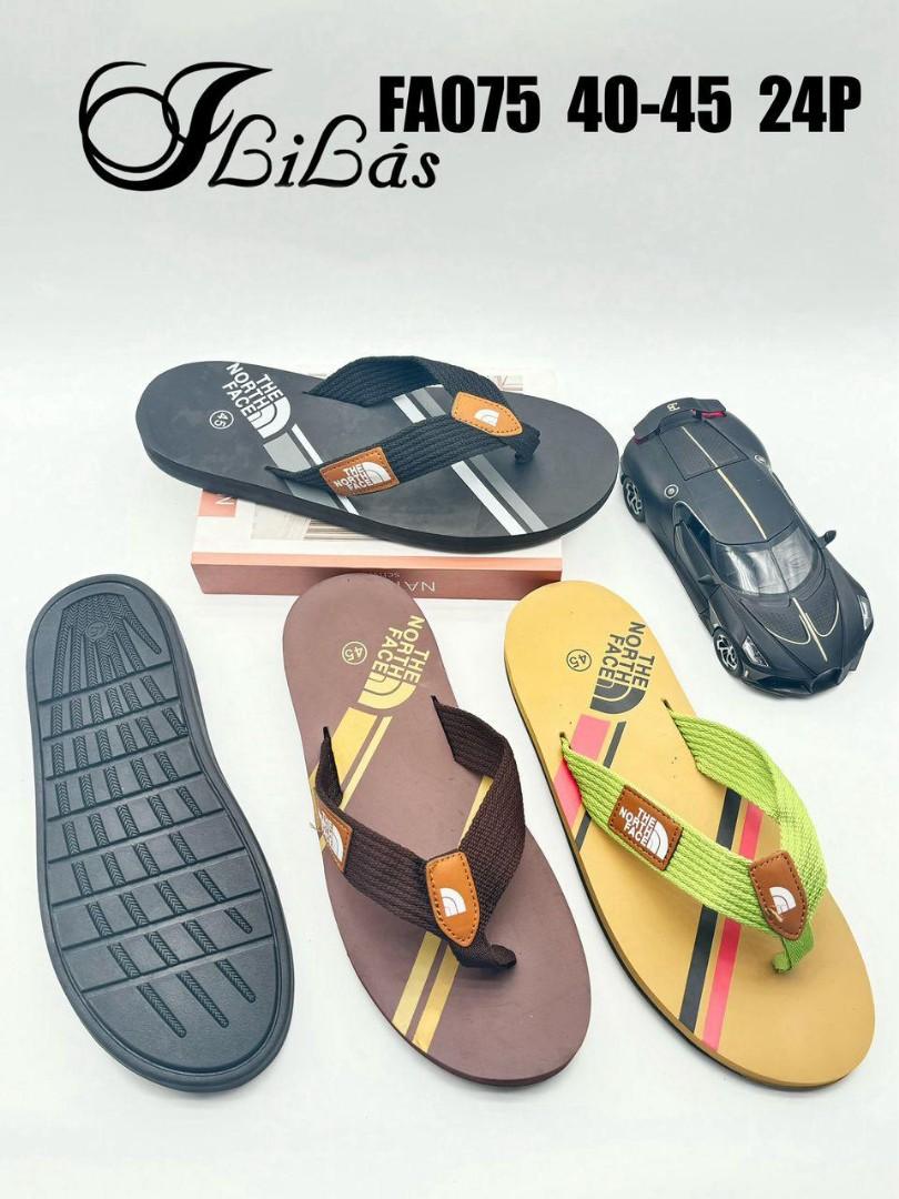 New Desighner "THE NORTH FACE" Summer Slippers, Flip flops & Slides, Men Shoes High Quality Outdoor Casual Beach Flip Flops Brown & Black