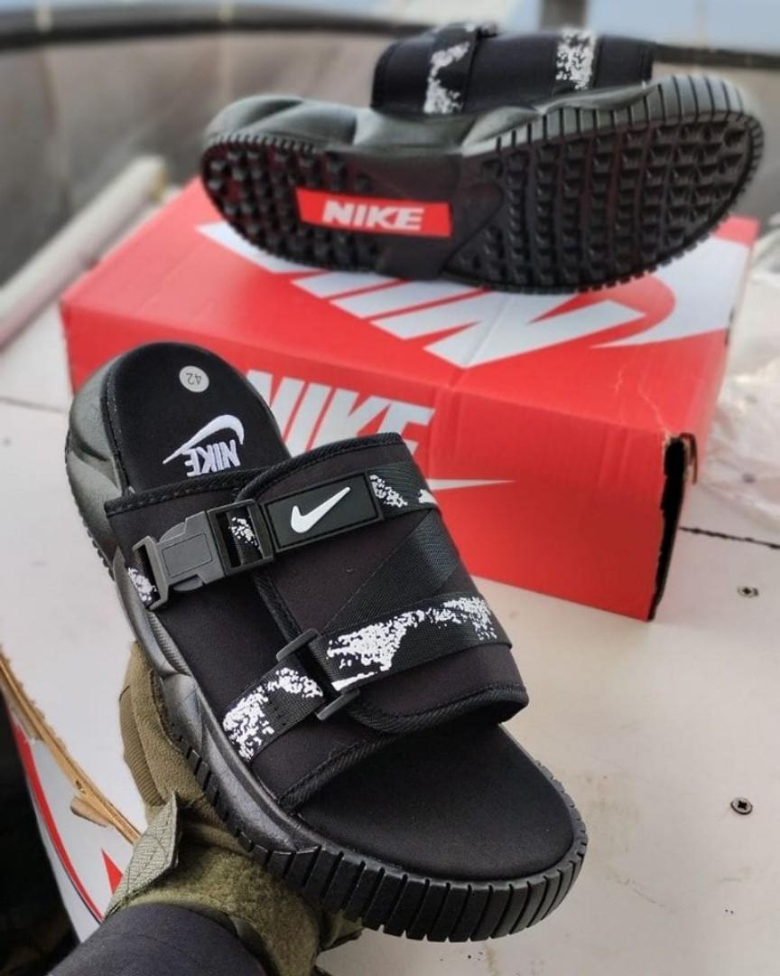 ORIGINAL AIR FORCE 1 SLIDES (DESIGHNER OPEN SHOES), BLACK COLOUR TRIPPLE WHITE ,HIGH QUALITY SLIP ONS. AIRFORCE 1 white JORDAN Best shop for Airforce, Air jordan, Airmax tn, Air force sneakers)