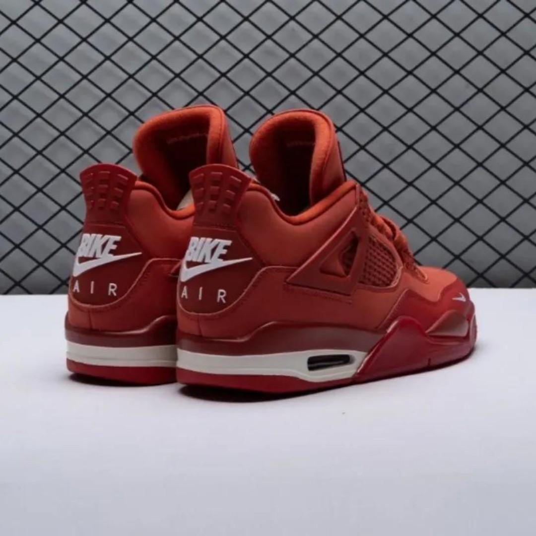 ORIGINAL AIR JORDAN 4 RETRO, "BRICK BY BRICK". CUSTOMIZED JORDAN, COLOUR GREEN AND WHITE ,HIGH QUALITY SNEAKERS. JORDAN Best shop for Airforce, Air jordan, Airmax tn, Air force sneakers)