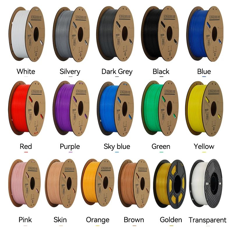 3D PLA Printer Filament 1.75mm and 1kg High Quality 3D Printer Filament low warp and shrinkage,odorless