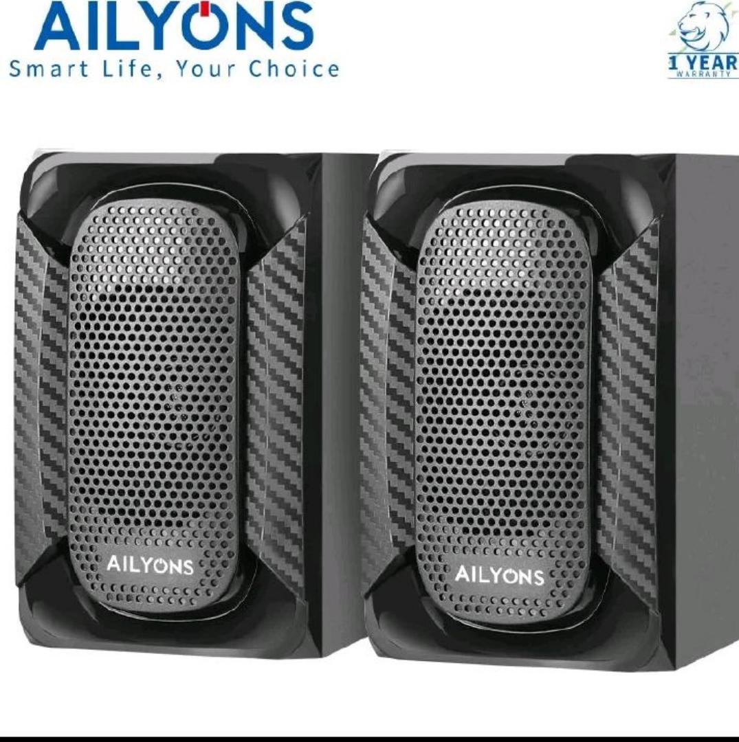 AILYONS/LYONS ECS2404/LYS2404 WOOFER speaker system with a powerful amplifier 18000PMPO. output power 25w+10w*2 speaker system