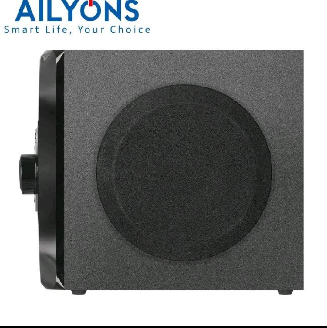 AILYONS/LYONS ECS2404/LYS2404 WOOFER speaker system with a powerful amplifier 18000PMPO. output power 25w+10w*2 speaker system