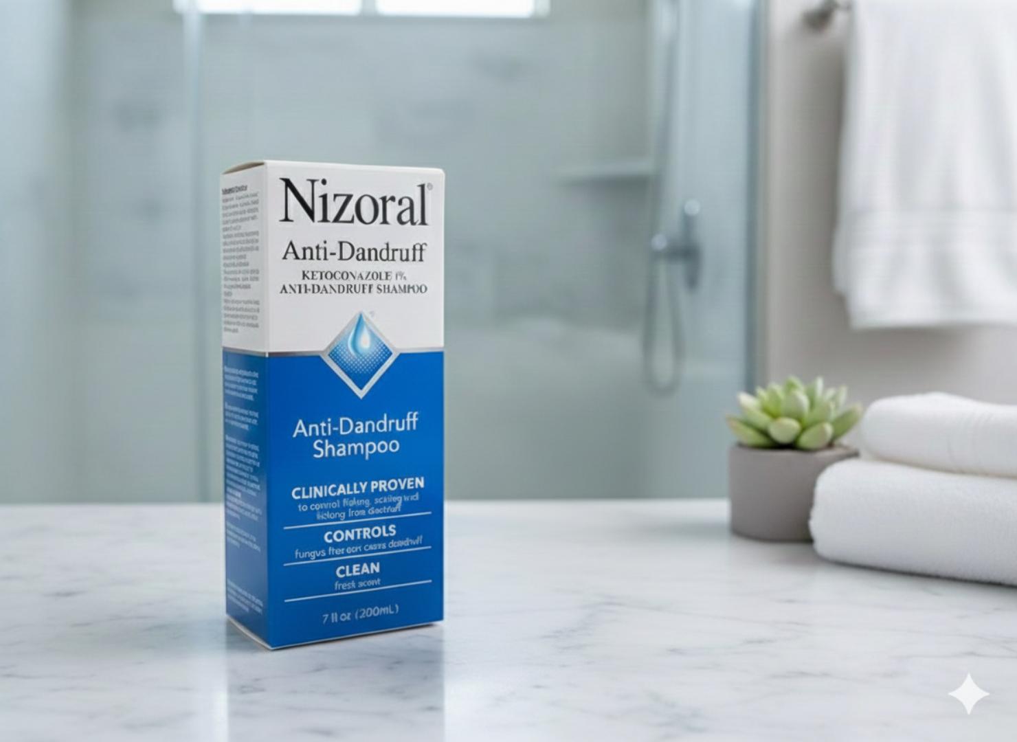 Nizoral Anti-Dandruff Shampoo 1% Ketoconazole - Clinically Proven Dandruff Relief
