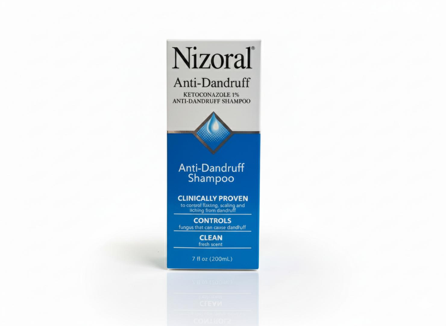 Nizoral Anti-Dandruff Shampoo 1% Ketoconazole - Clinically Proven Dandruff Relief