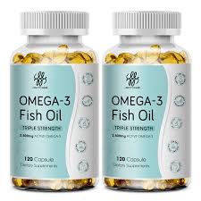Premium Omega-3 Fish Oil Capsules with High EPA & DHA – Supports Heart Health, Brain Function, Joint Mobility, Eye Wellness & Overall Daily Vitality for Men & Women