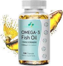 Premium Omega-3 Fish Oil Capsules with High EPA & DHA – Supports Heart Health, Brain Function, Joint Mobility, Eye Wellness & Overall Daily Vitality for Men & Women