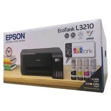 QUICK EFFICIENT PRINTER EPSON ECOTANK L3210 A4 ALL IN ONE INK TANK PRINTER PRINTS, SCAN AND PHOTOCOPY. CAPABLE OF PRINTING PHOTO,GLOSSYPAPERS etc