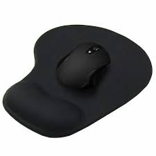 Ergonomic Mouse Pad with Gel Wrist Rest Support for Gaming Computer, Laptop, Home, Office & Travel