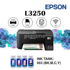 FREE GIFTS COME CHECK THIS,IT IS THE EPSON ECOTANK L3250 BOTH WIRELESS AND CABLE PRINTING ALL IN ONE INK TANK PRINTER CAPABLE OF PRINTING, SCAN AND PHOTOCOPY AND PRINTING PHOTO,GLOSSYPAPERSetc