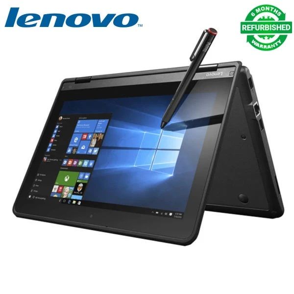 COME CHECK THIS 2 IN 1 X360 TOUCHSCREEN LIGHTWEIGHT AND PORTABLE|  IT IS THE LENOVO 11E LAPTOP COMES WITH AN INTEL PROCESSOR OF CELERON | 4GB RAM | 128SSD | 11.6 INCH REFUBRISHED (EX-UK) | FREE MOUSE