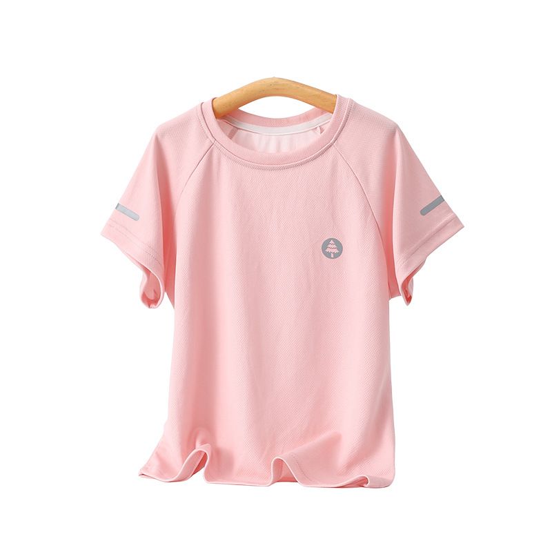 Summer girls quick-drying T-shirt children's sports short-sleeved T-shirt