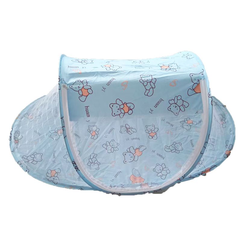 New children's foNew children's folding mosquito net baby cartoon boat mosquito net zipper mosquitolding mosquito net baby cartoon boat mosquito net zipper mosquito net without installing mosquito net
