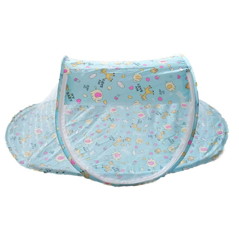 New children's foNew children's folding mosquito net baby cartoon boat mosquito net zipper mosquitolding mosquito net baby cartoon boat mosquito net zipper mosquito net without installing mosquito net
