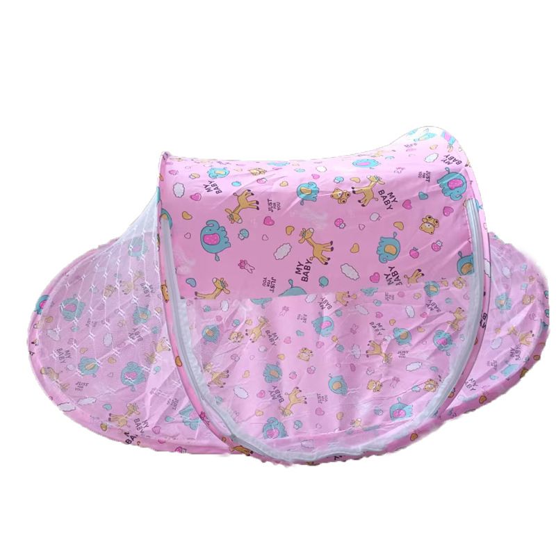 New children's foNew children's folding mosquito net baby cartoon boat mosquito net zipper mosquitolding mosquito net baby cartoon boat mosquito net zipper mosquito net without installing mosquito net