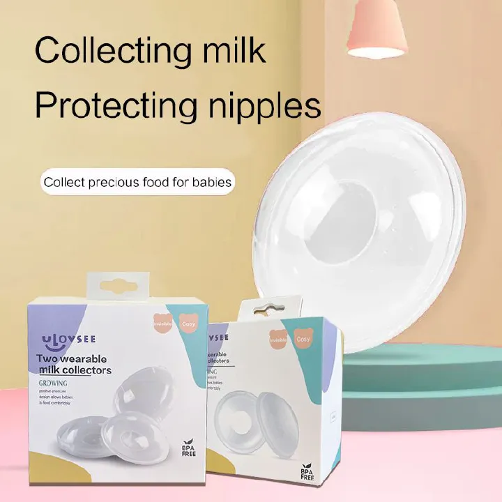 New easy-to-use breast milk collector breast milk collector wearable simple leak milk.