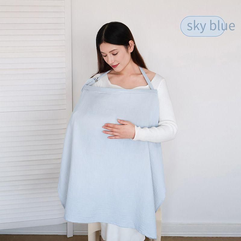 New out-of-the-way breast-feeding clothing shawl gauze breast-feeding towel breathable