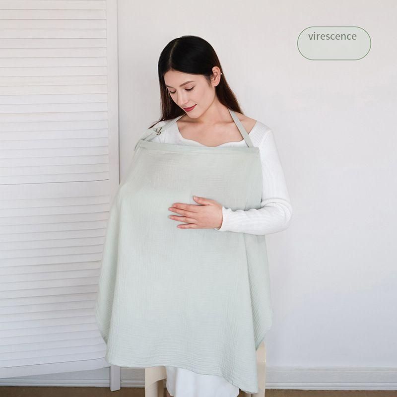 New out-of-the-way breast-feeding clothing shawl gauze breast-feeding towel breathable
