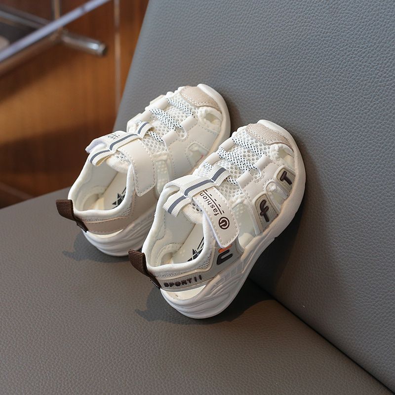 Baby toddler sandals for boys and girls-new non-slip soft-soled sandals in summer-baby Baotou functional sandals girls hollowed out