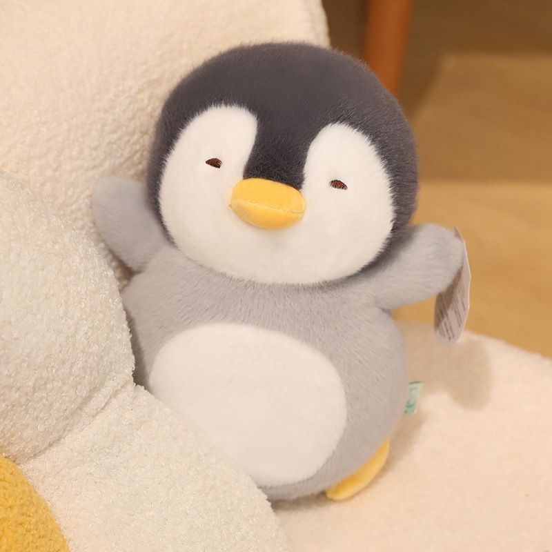 Cute electric breathing pier penguin doll plush doll sleeping doll birthday gift for men and women.