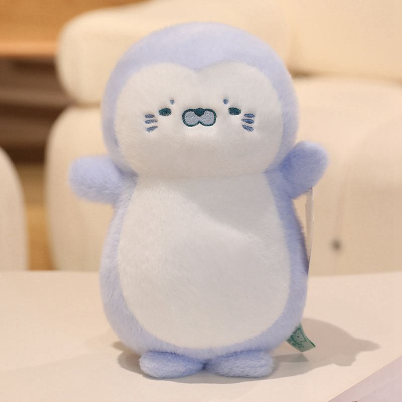 Cute electric breathing pier penguin doll plush doll sleeping doll birthday gift for men and women.