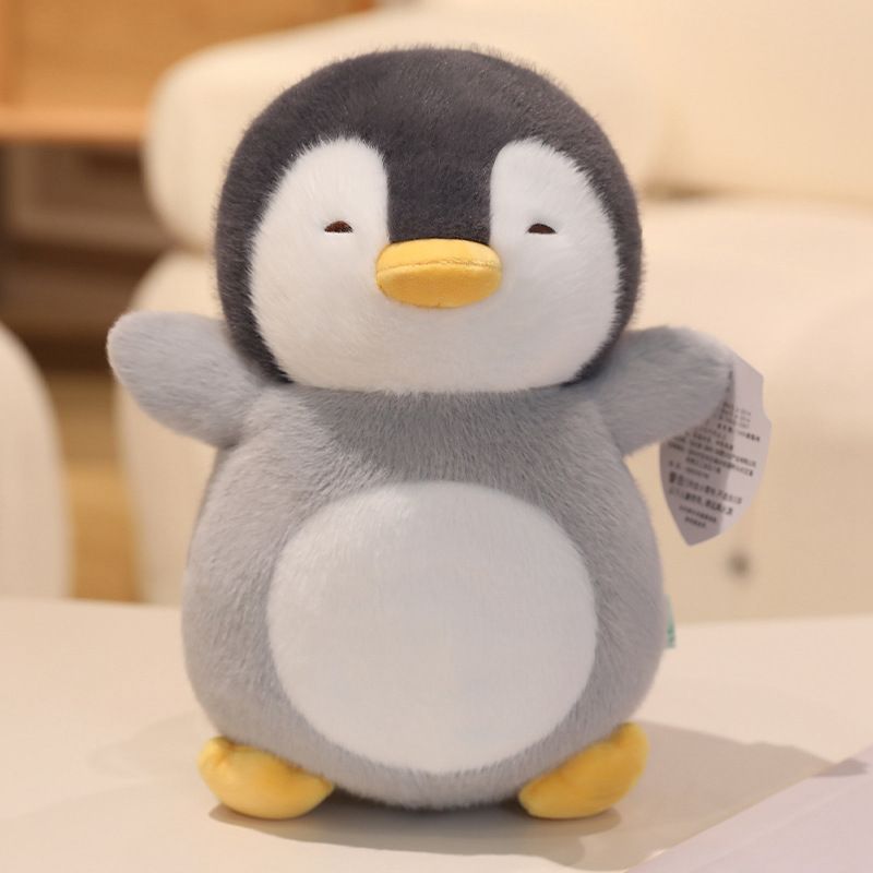 Cute electric breathing pier penguin doll plush doll sleeping doll birthday gift for men and women.
