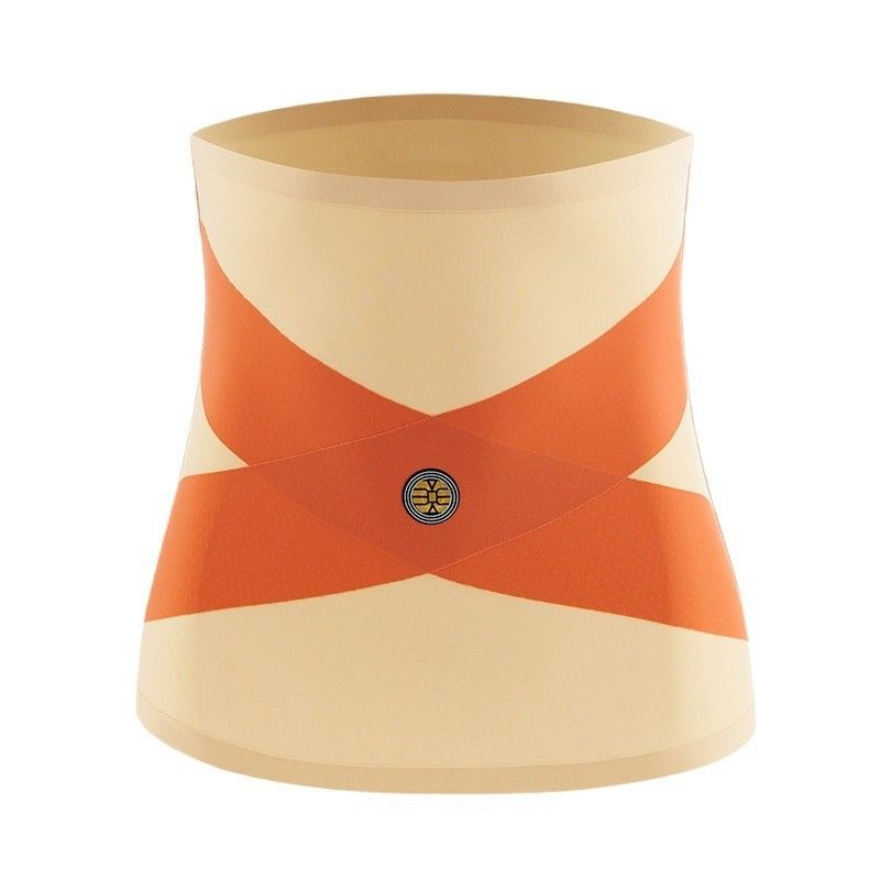 Women's belly belt belly movement cross waistband close-fitting waist belt body shaping waist elastic belly.