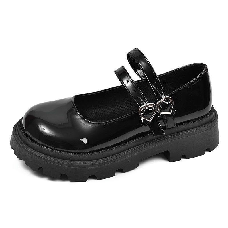 Girls' leather shoes in the spring and autumn of 2025, new children's performance shoes, black dance shoes, princess shoes, children's and girls' shoes.