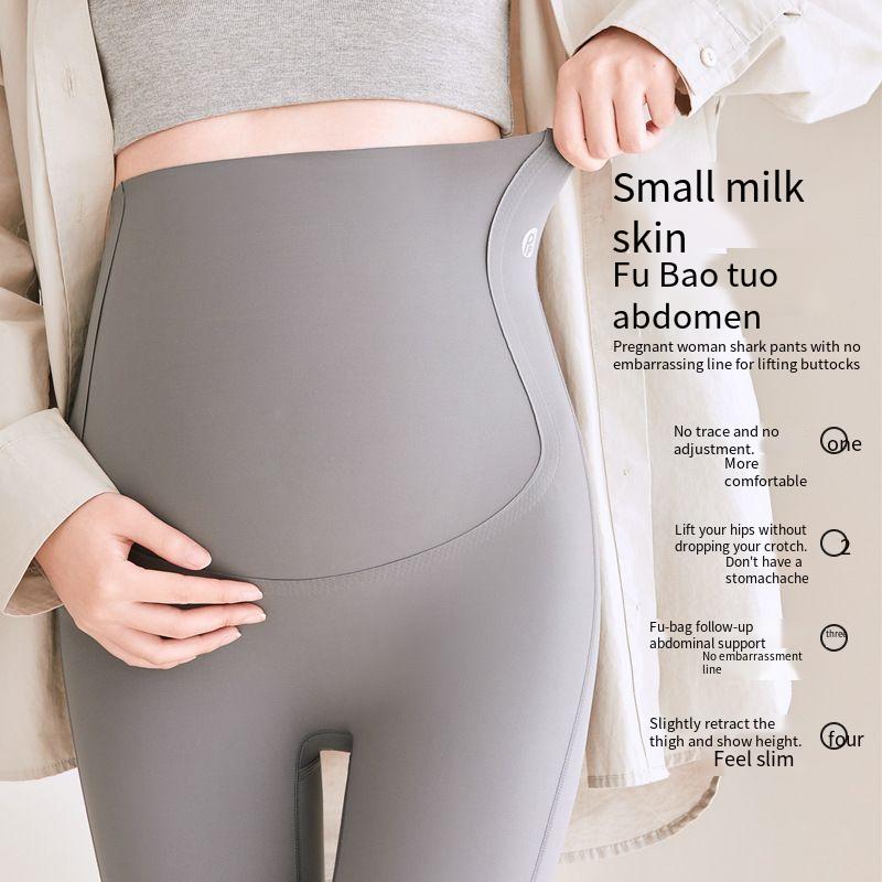 Summer new maternity dress belly pants leggings for pregnant women slim leggings for pregnant women