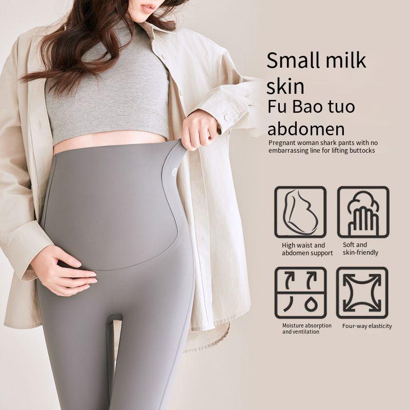 Summer new maternity dress belly pants leggings for pregnant women slim leggings for pregnant women
