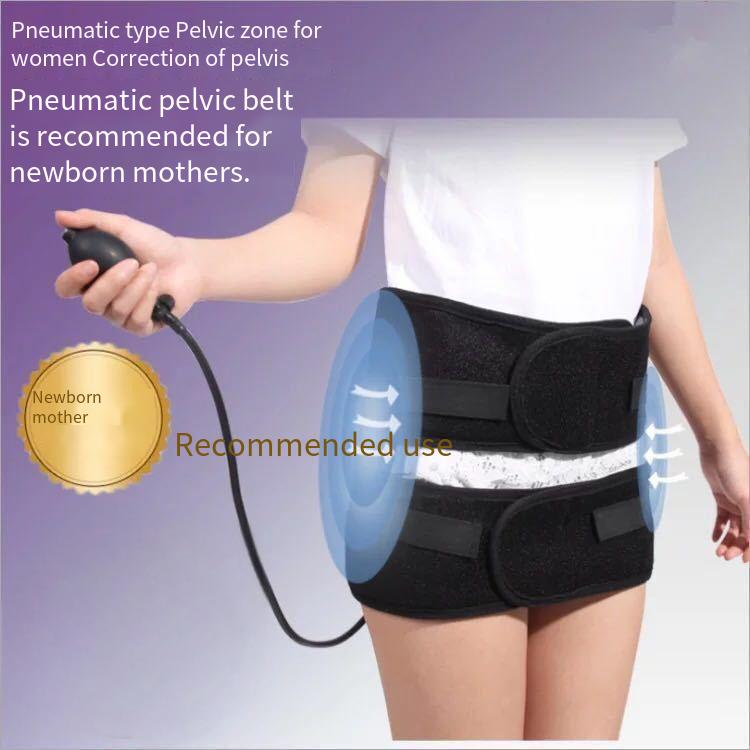 Pregnant women's articles, pneumatic pelvic girdle correction, pelvic girdle, postpartum hip contraction, tightening pelvic girdle
