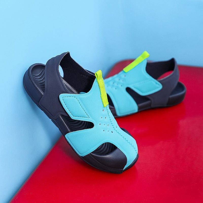 Summer Candy Color  Boys Sandals Kids Shoes Beach Mesh Sandalas Fashion Sports Shoes Girls Hollow Out Fashion Sneakers