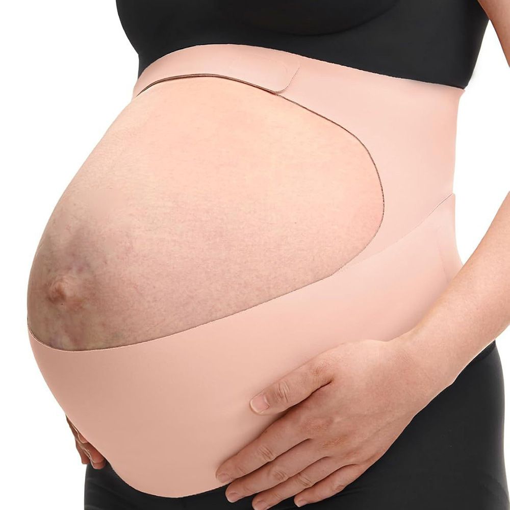 1Pc Belly Bands for Pregnant Women, One-Piece & Portable Pregnancy Belly-Adjustable Maternity Belt For Round/High-Carrying Belly