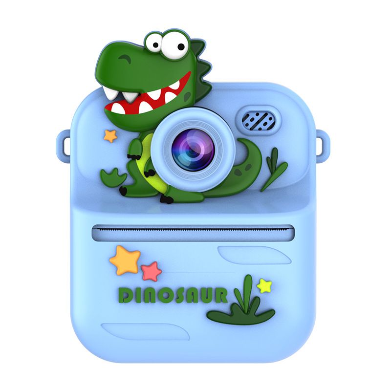 HD Mini Retro Kids Print Camera Portable Outdoor Photo Camera Instant Thermal Paper Print Digital Camera with 2.4 Inch Screen 32G