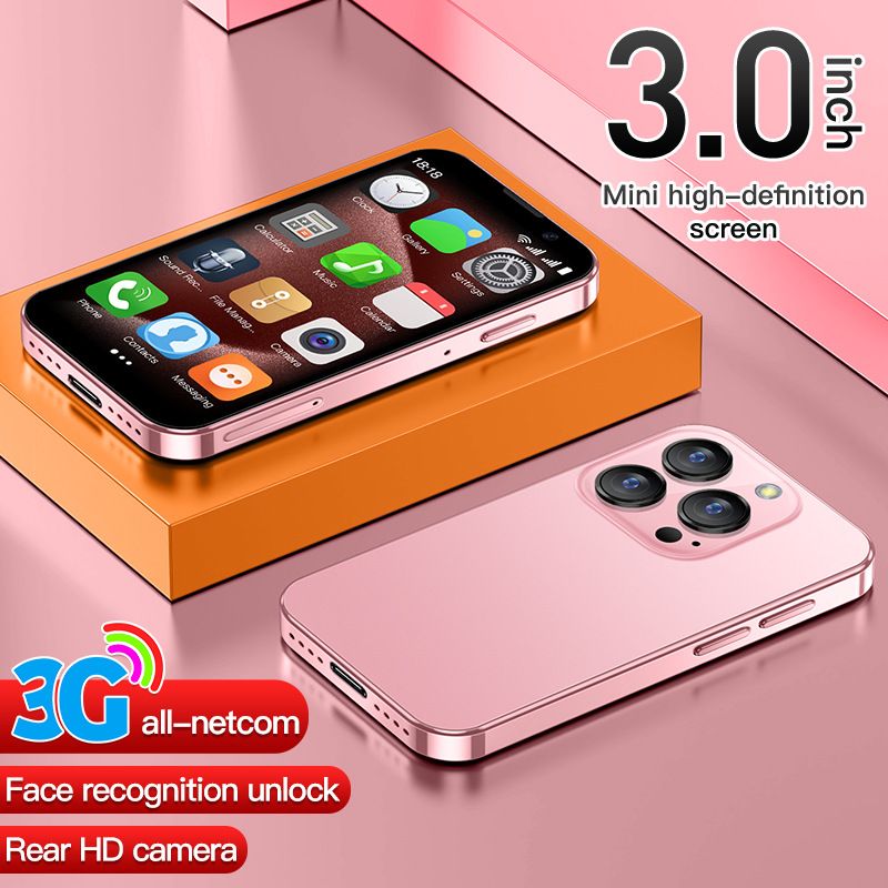 Smart mini children's toy mobile phone 3G ultra-small quad-core dual-card cute toy machine 2G+16GB