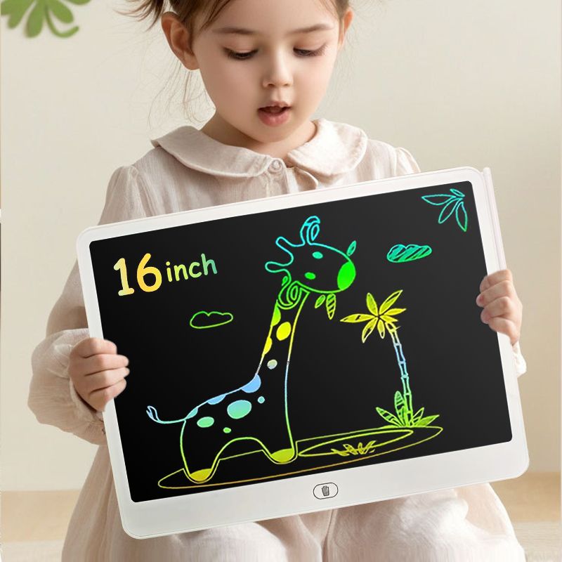 16/13/11 Inch LCD Writing Board Drawing tablet Kids Writing Painting Children Educational Toys for 3 4 5 6 7 8 Years Girls Boys