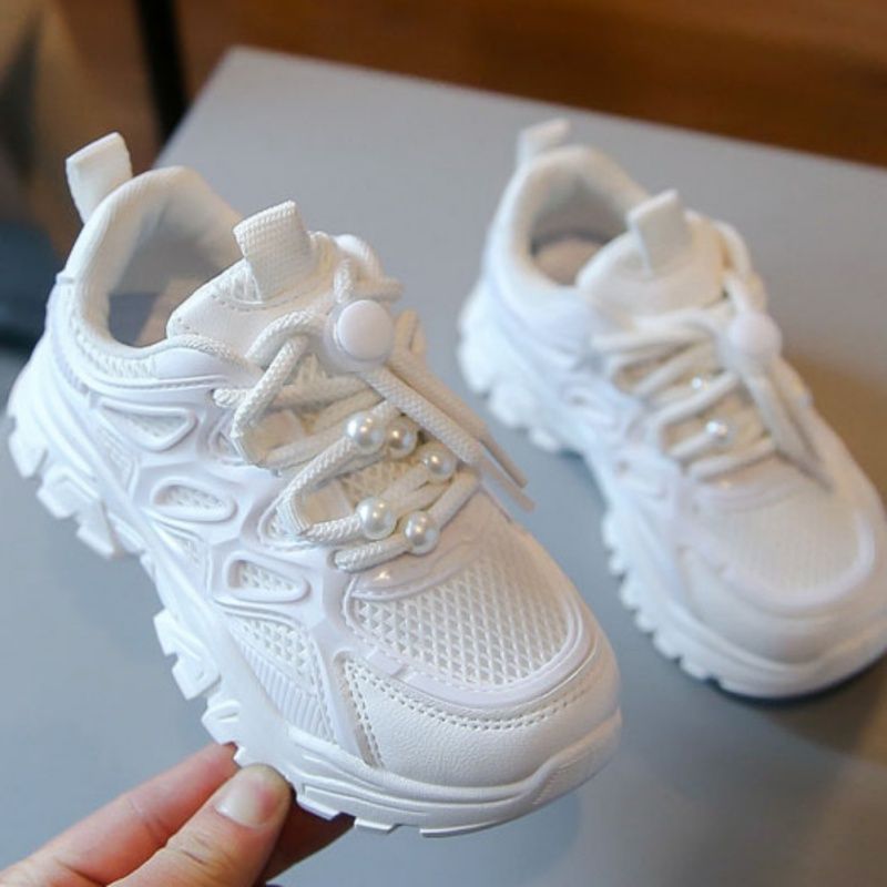 New Children Boys Girls Casual Shoes Fashion Breathable Soft Sole Anti-slip Sports Shoes