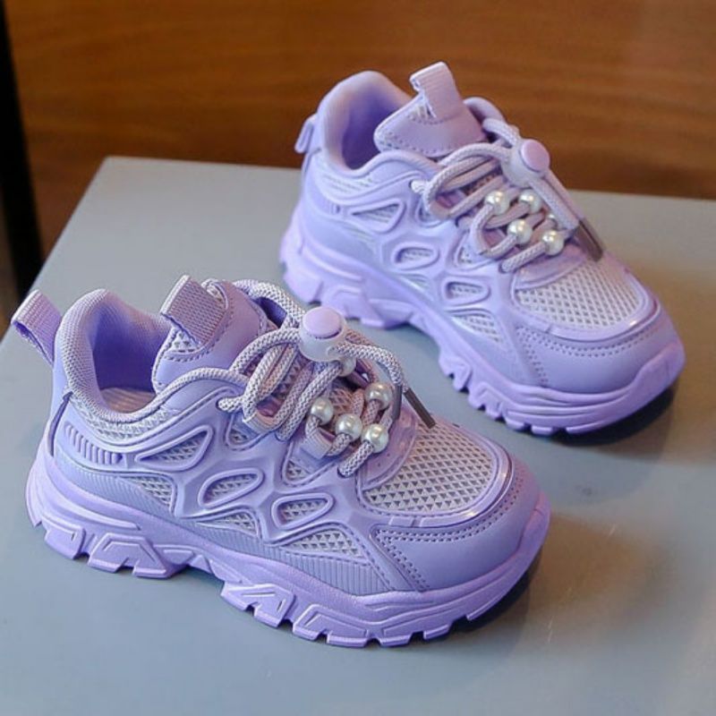 New Children Boys Girls Casual Shoes Fashion Breathable Soft Sole Anti-slip Sports Shoes