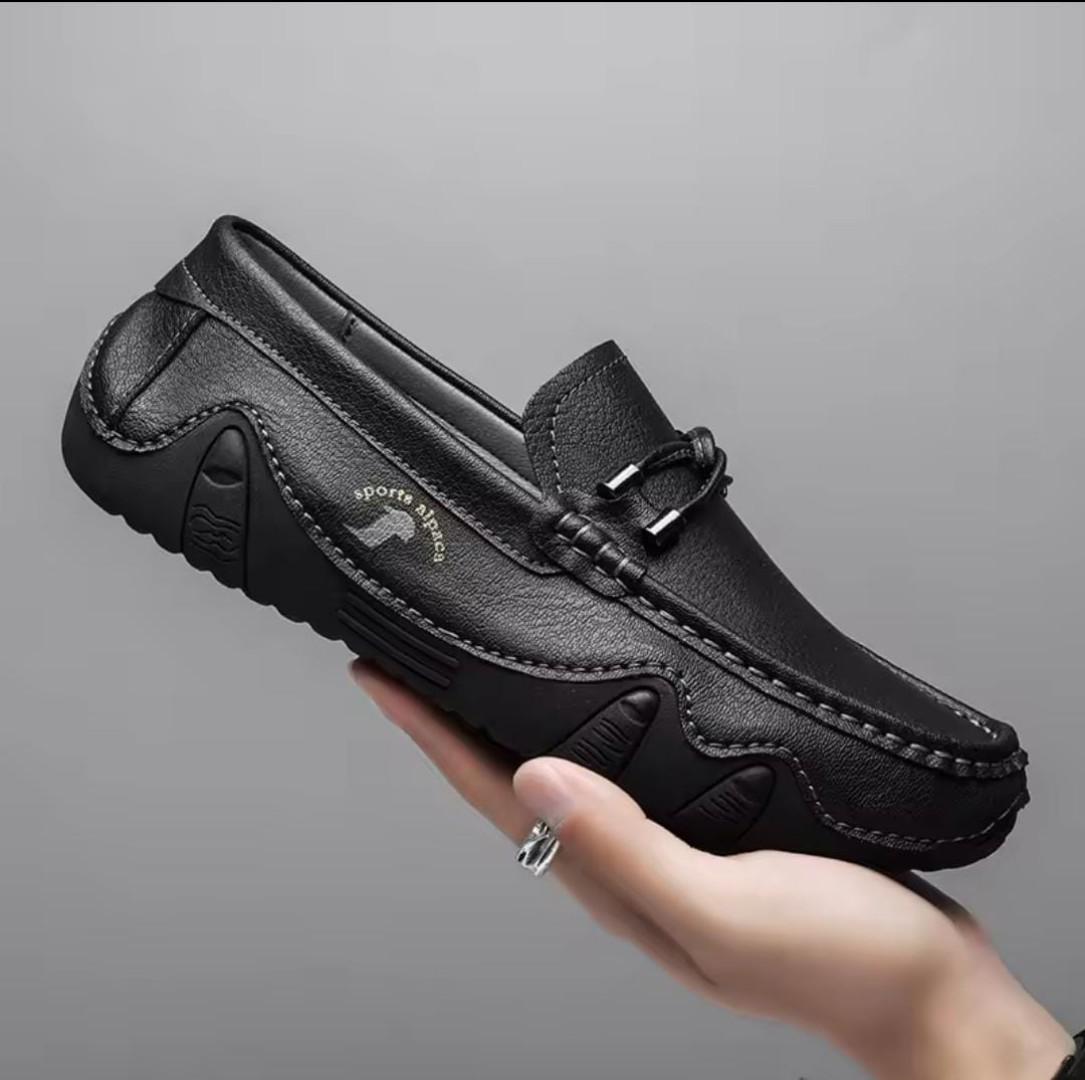 LOAFERS MEN🎱This shoes are men loafers they have comfortable inner sole and a pure rubber durable sole. They are fashionable and stylish. Suitable in all seasons.