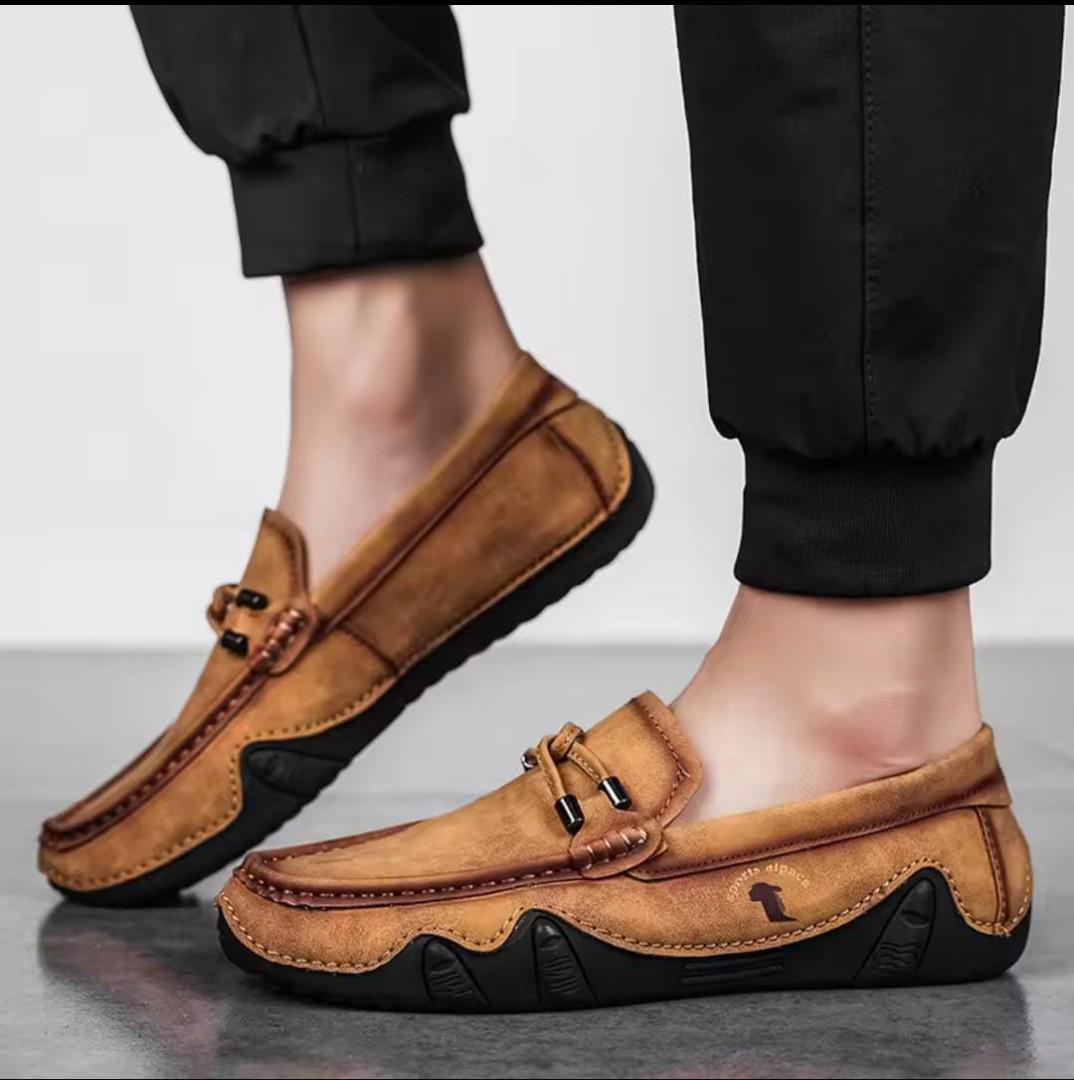 LOAFERS MEN🎱This shoes are men loafers they have comfortable inner sole and a pure rubber durable sole. They are fashionable and stylish. Suitable in all seasons.