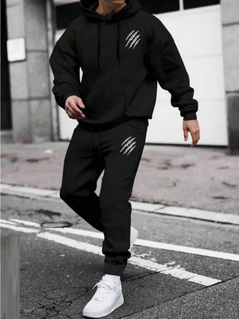 2pack MEN TRACK SUITS ✅These men track suits are first quality and warm they are durable and we'll designed for a fashion specks. They are suitable for all seasons and flexible with social events.