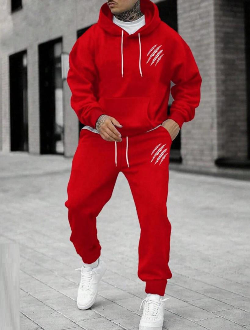 2pack MEN TRACK SUITS ✅These men track suits are first quality and warm they are durable and we'll designed for a fashion specks. They are suitable for all seasons and flexible with social events.