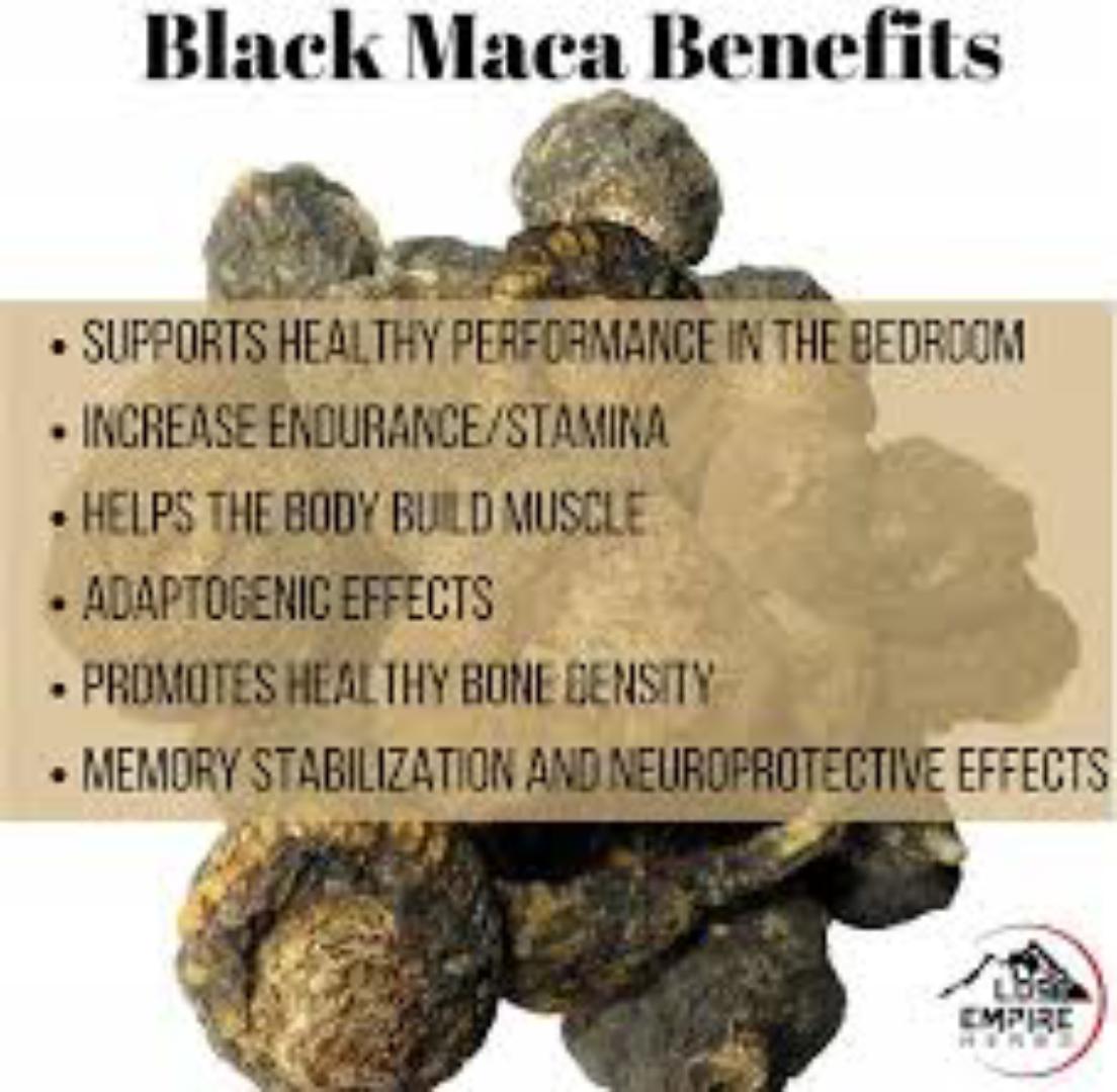 BLACK MACA , ORGANIC ROOT POWDER, SUPPORTS MENS FERTILITY, INCREASE LIBIDO MUSCLE BUILDING AND ERECTILE DYSFUNCTION