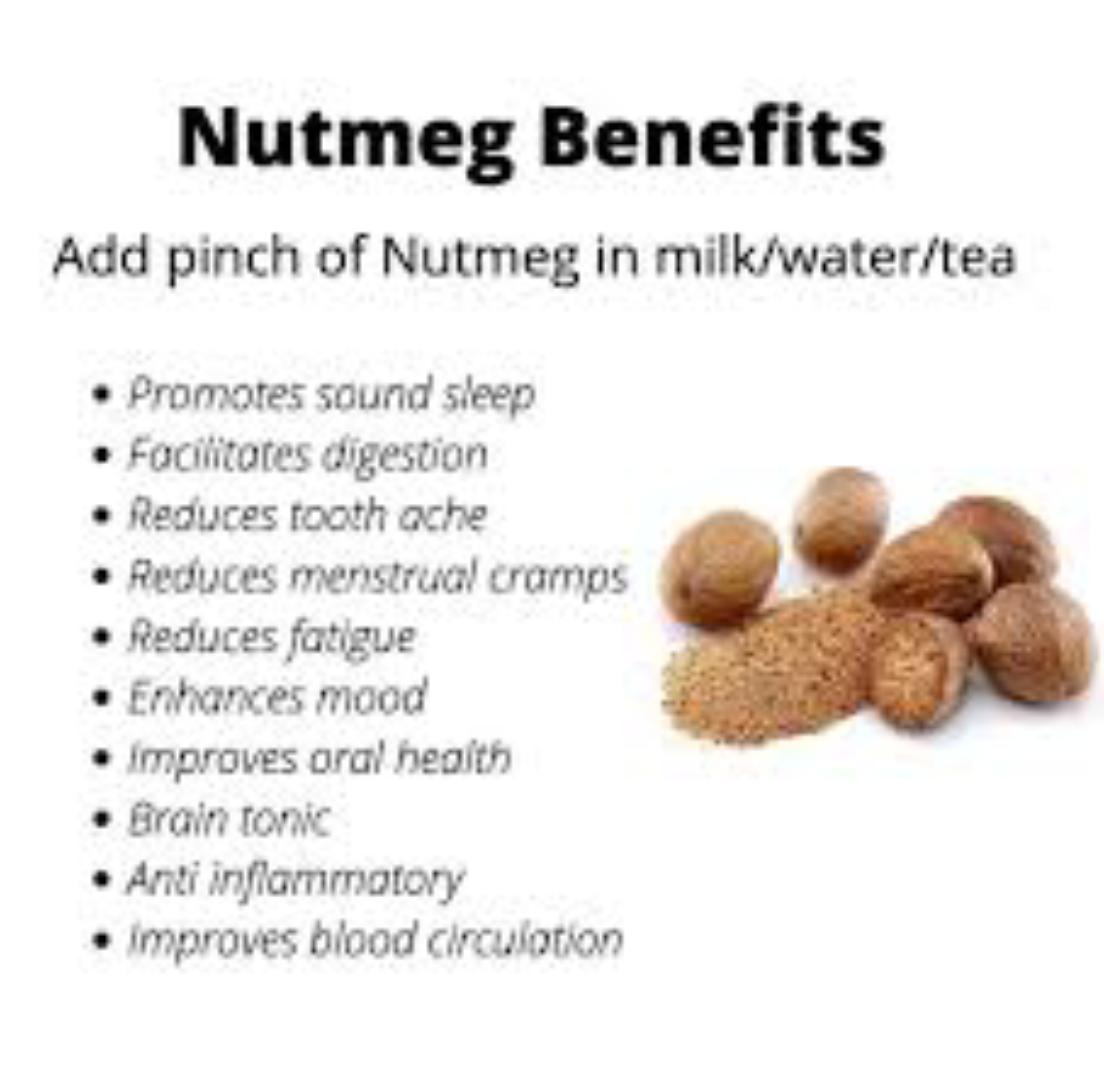 NUTMEG POWDER (pure organic ground nutmeg, (KuKumanga) good for blood circulation
