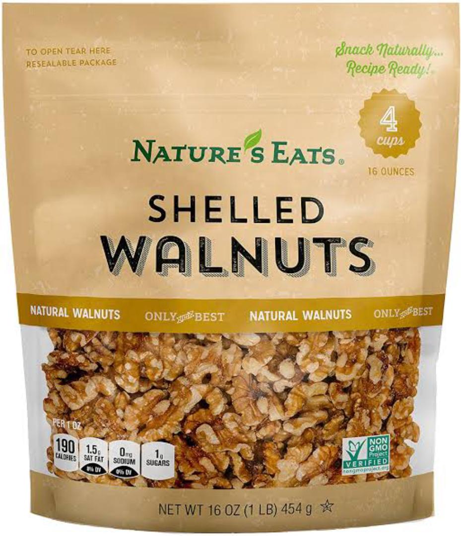 RAW WALNUTS (boosts brain, manages diabetes, bone health