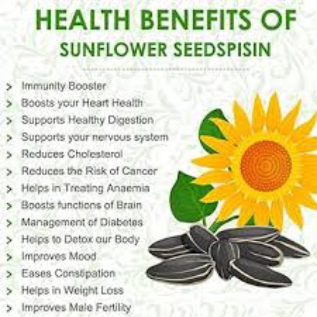 Raw sunflower seeds (supports healthy bones and immunity