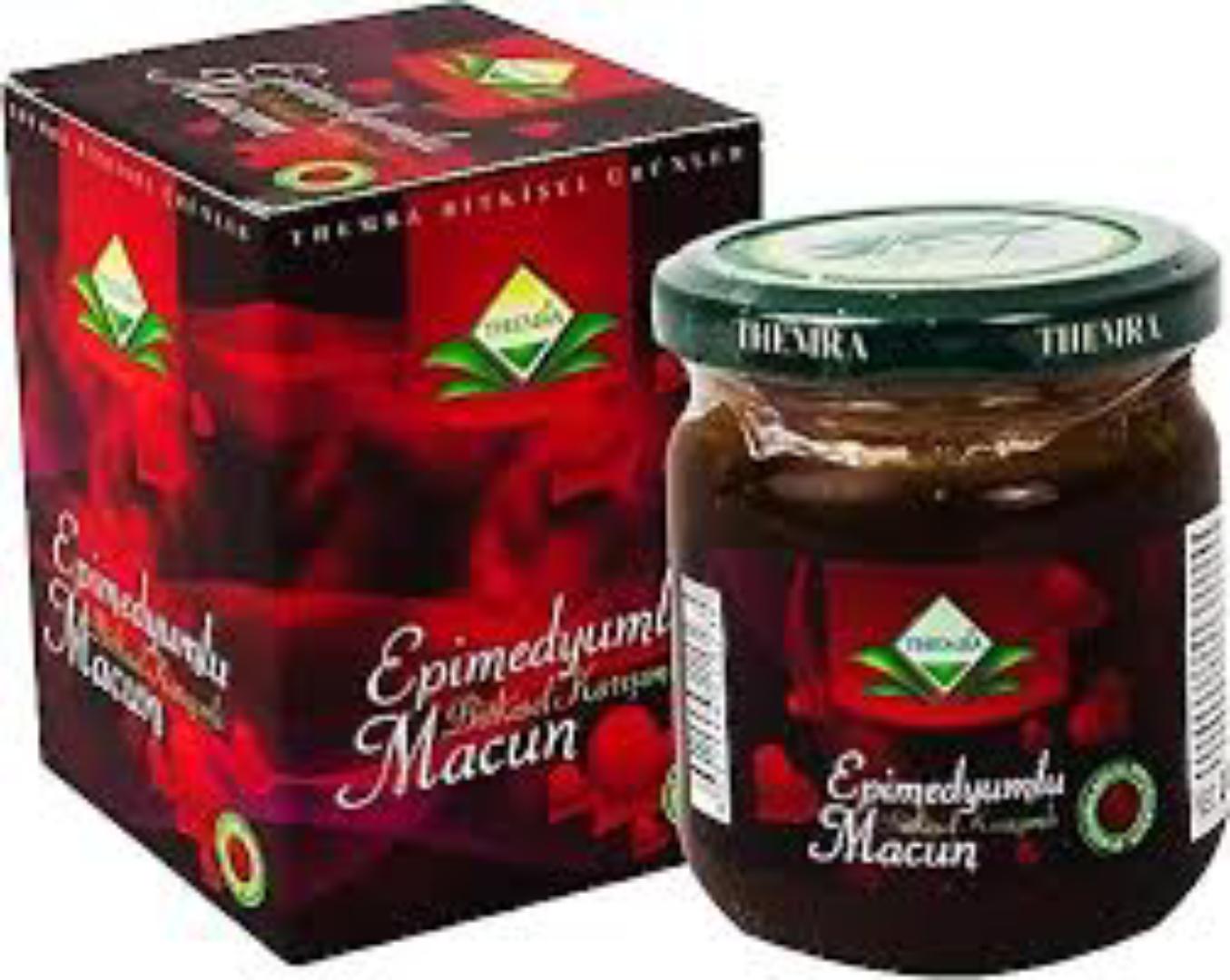 EPIMEDYMLU MACUN (TURKISH HERBAL VIAGRA)(, Natural instant erectile dysfunction booster (use once a week) increases blood circulation in body muscles