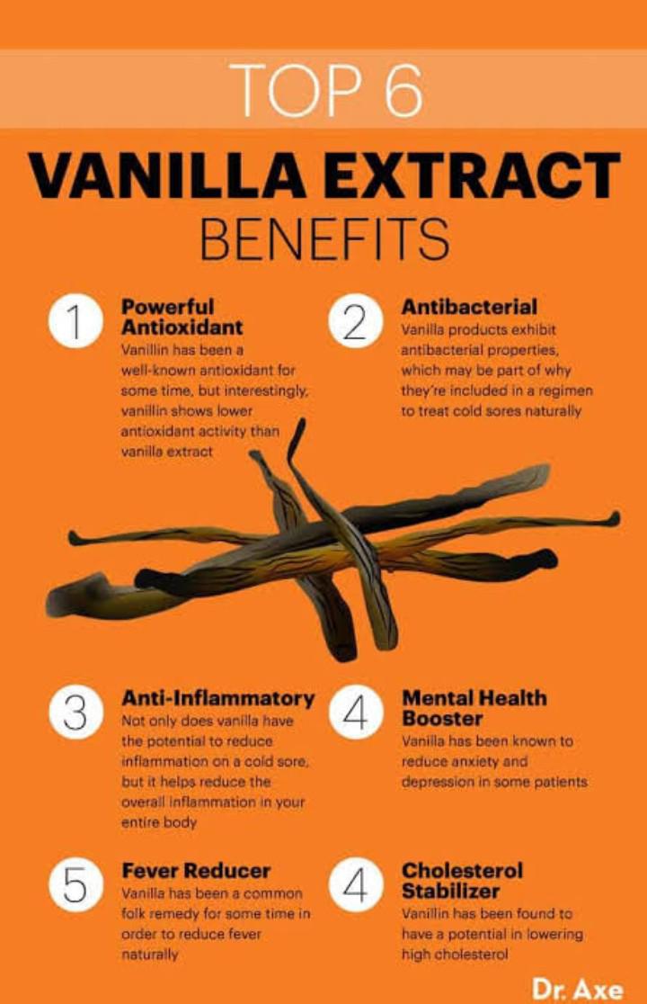 VANILLA POWDER (ORGANIC VANILLA POWDER EXTRACT) mental booster, antibacterial