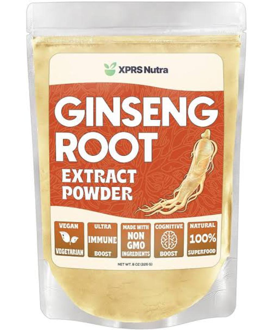 GINSENG ROOT POWDER (PREVENT MALE BALDNESS, INCREASE BEDROOM DESIRE,